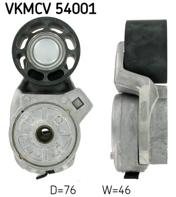 Rola intinzator,curea transmisie VKMCV 54001 SKF